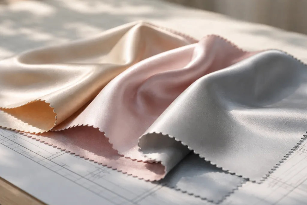satin fabric types comparison satin fabric types comparison
