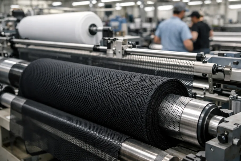 mesh fabric manufacturing factory mesh fabric manufacturing factory