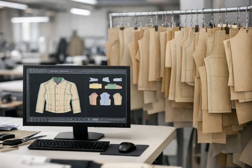 digital pattern grading production digital pattern grading production
