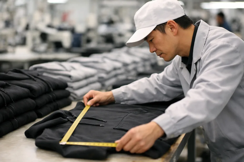 qc tolerance apparel production qc tolerance apparel production