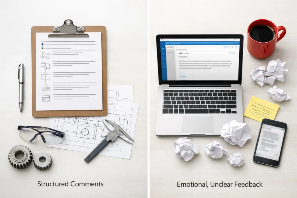 sample feedback comparison manufacturing sample feedback comparison manufacturing