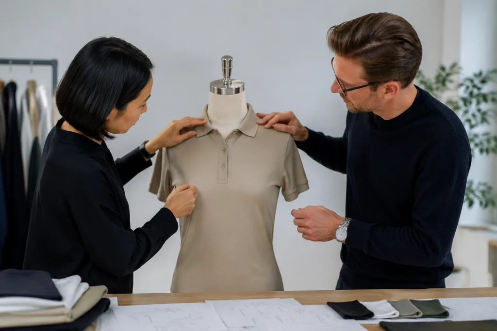 polo collar sample inspection polo collar sample inspection