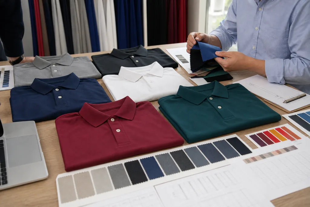 custom team polos fabric planning custom team polos fabric planning
