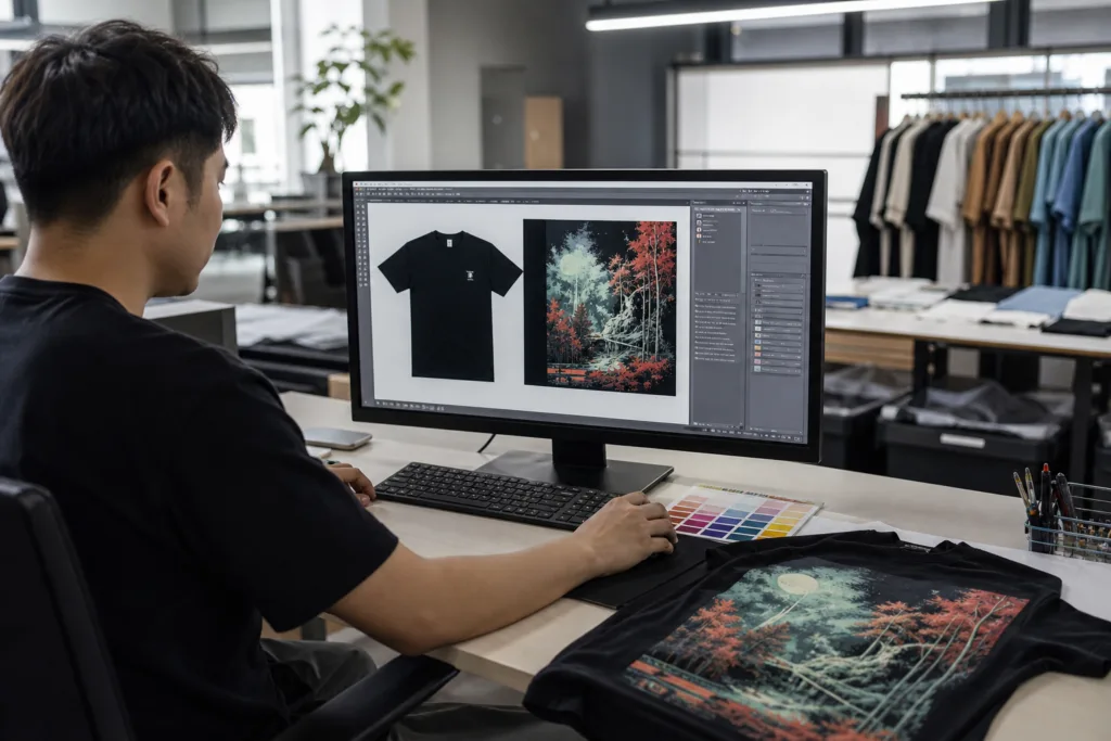 t shirt artwork file preparation color review t shirt artwork file preparation color review