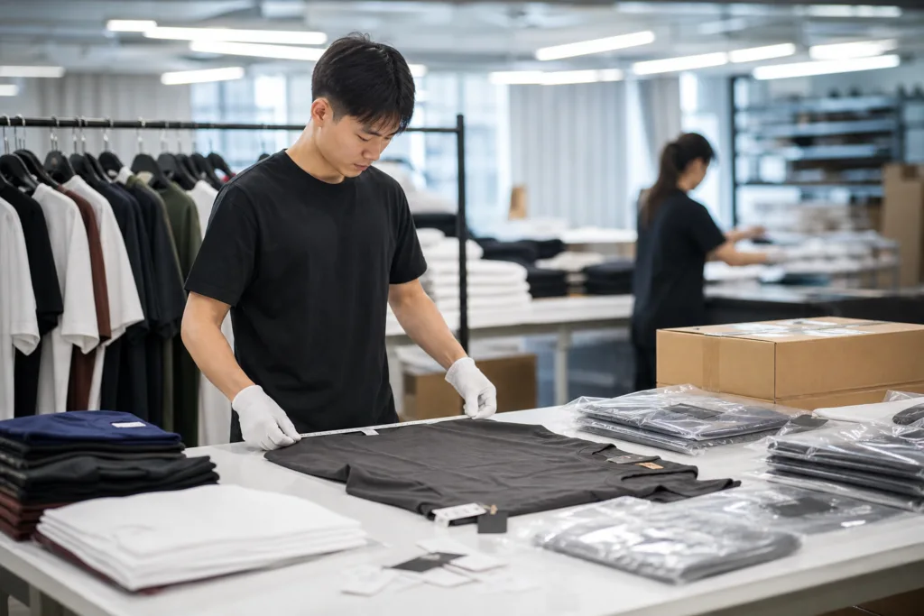 custom t shirts quality control packing custom t shirts quality control packing
