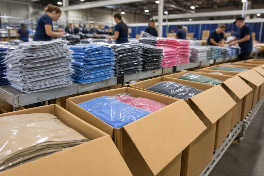 custom tshirt packaging event distribution custom tshirt packaging event distribution