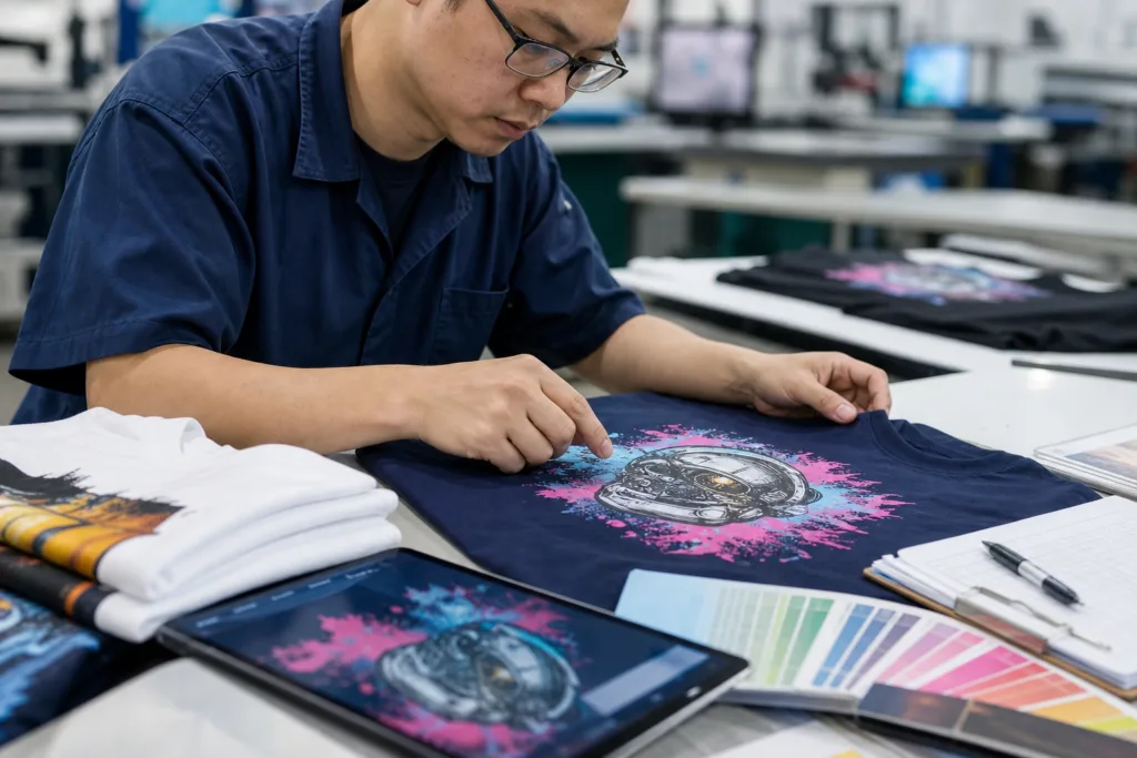 custom tshirt reorder consistency print review
