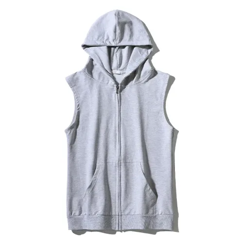 sleeveless hoodie women zip (3)
